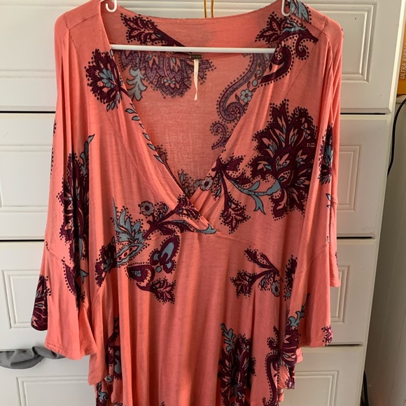 Free People Floral Top - Picture 1 of 3